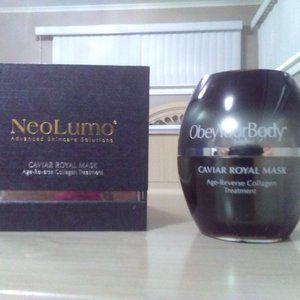 NEOLUMO CAVIAR ROYAL MASK-AGE-REVERSE COLLAGEN TREATMENT-1.7 oz/50 ml-NEW-SEALED